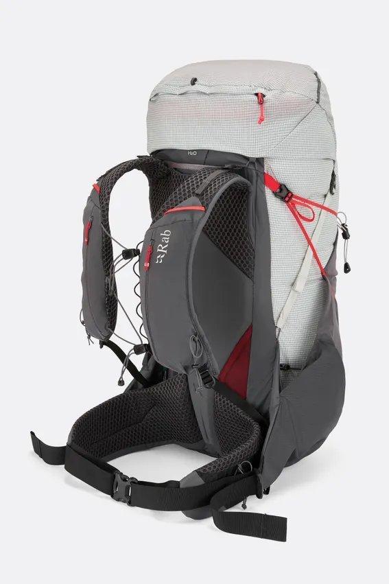 Muon 50L Hiking Backpack - Grey