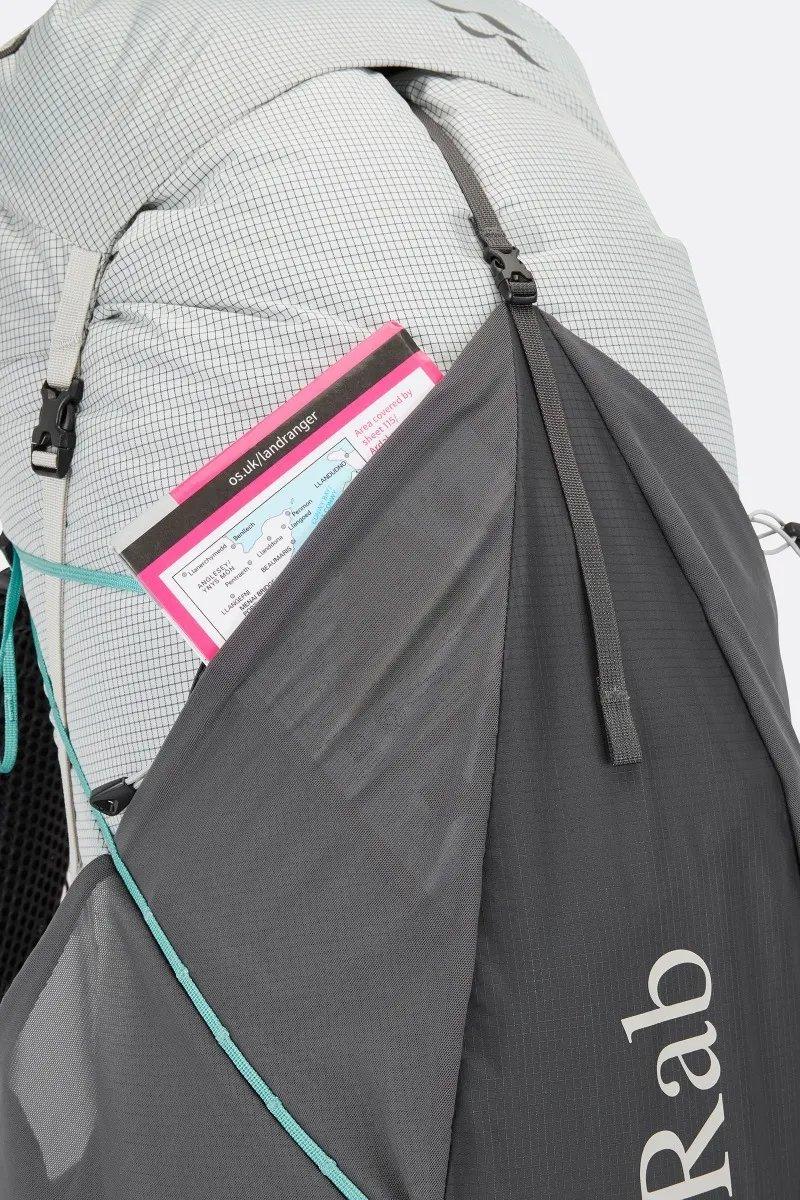 Women's Muon ND 50L Hiking Backpack - Grey