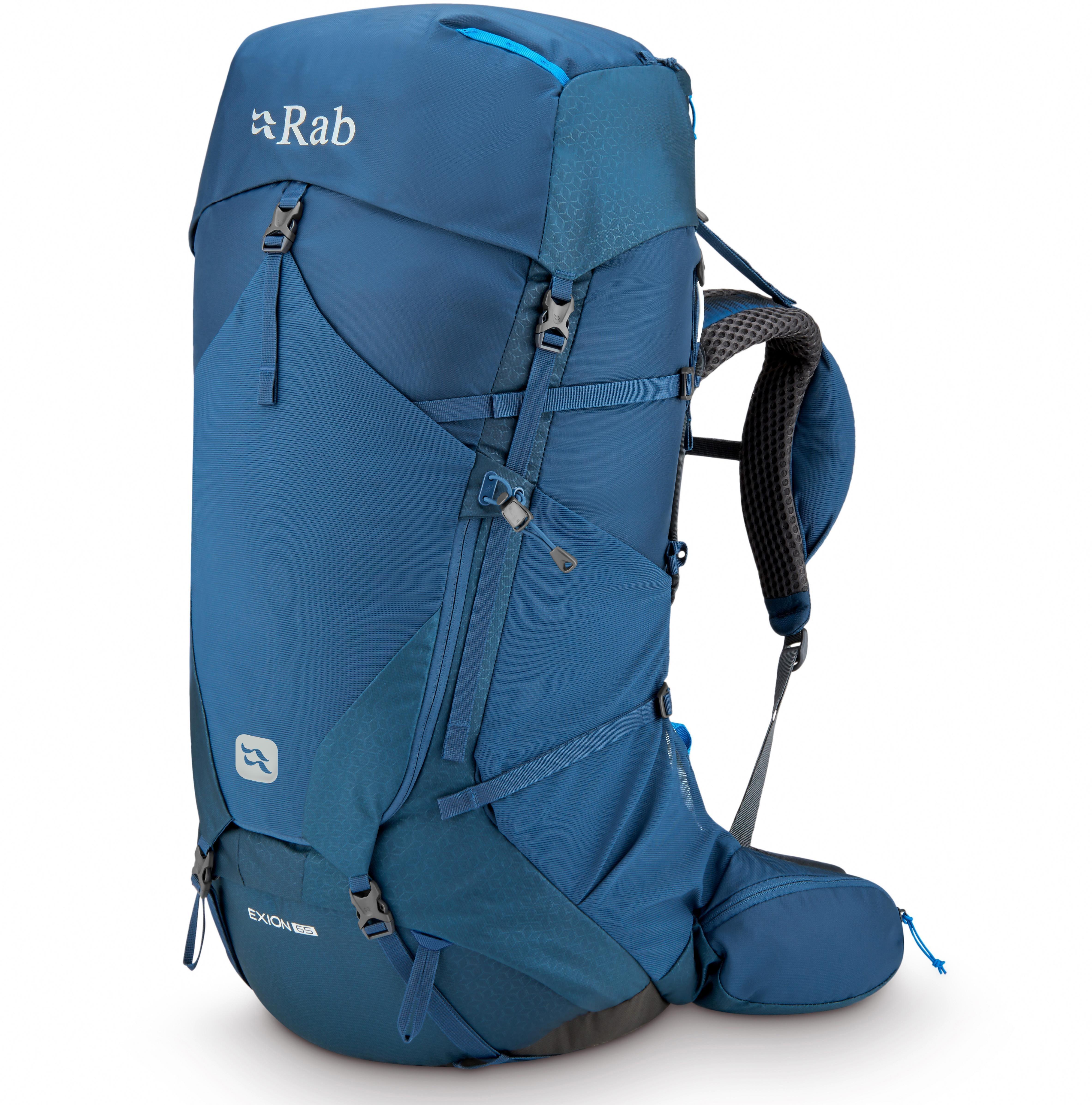 Exion 65L Hiking Pack - Blue
