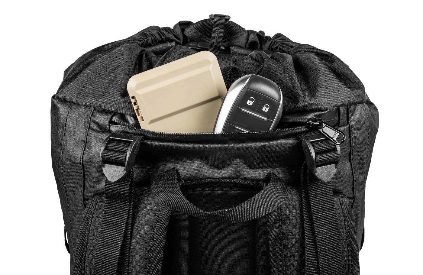 Spartan 45L Mountaineering Backpack - Black