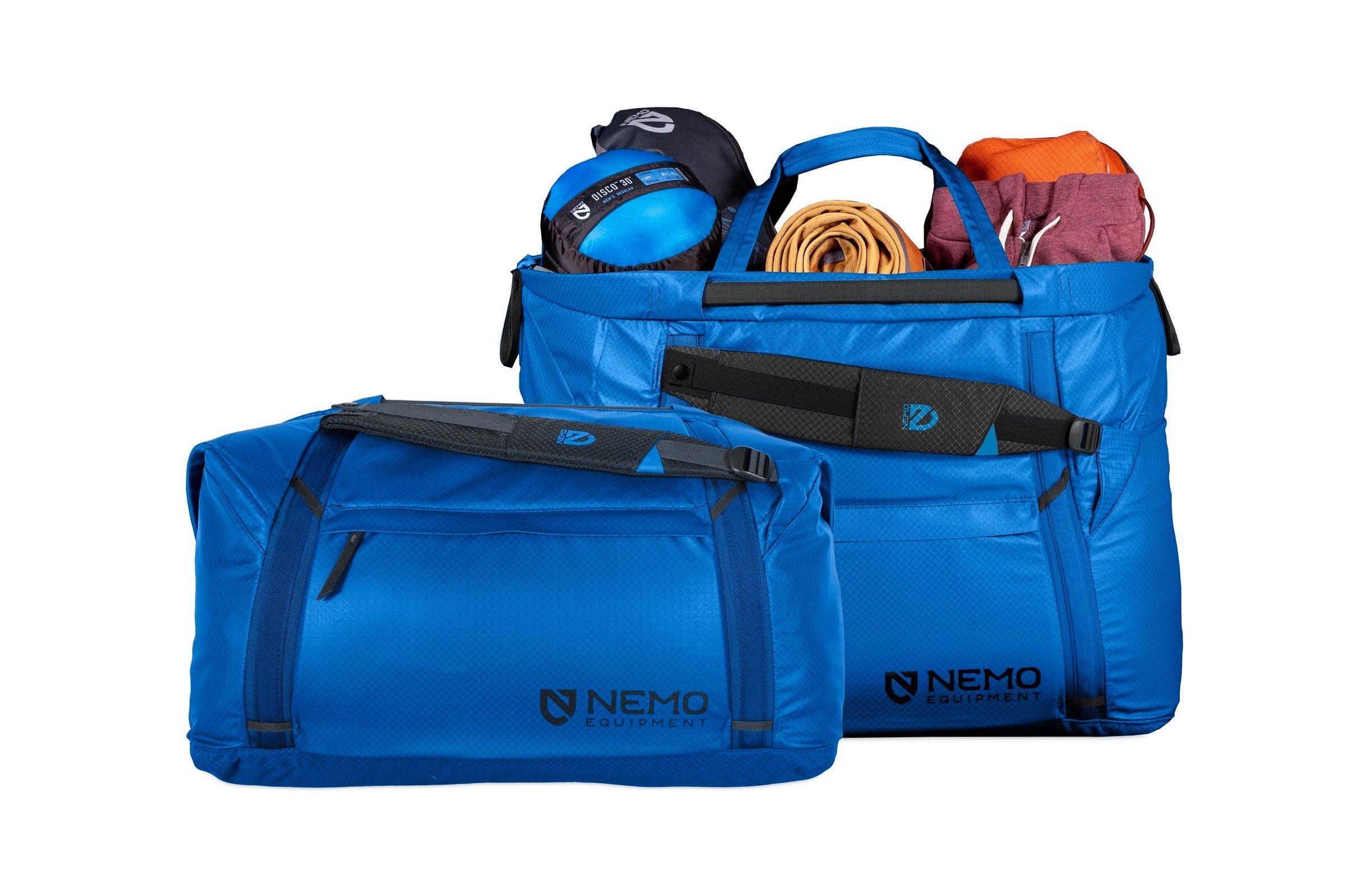 Double Haul 70L Convertible Duffel and Tote - Blue