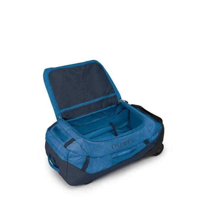 Rolling Transporter 90L Wheeled Duffel Bag - Light Blue