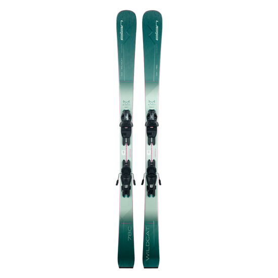 Women's Wildcat 78C Skis + EL9 Binding - Green