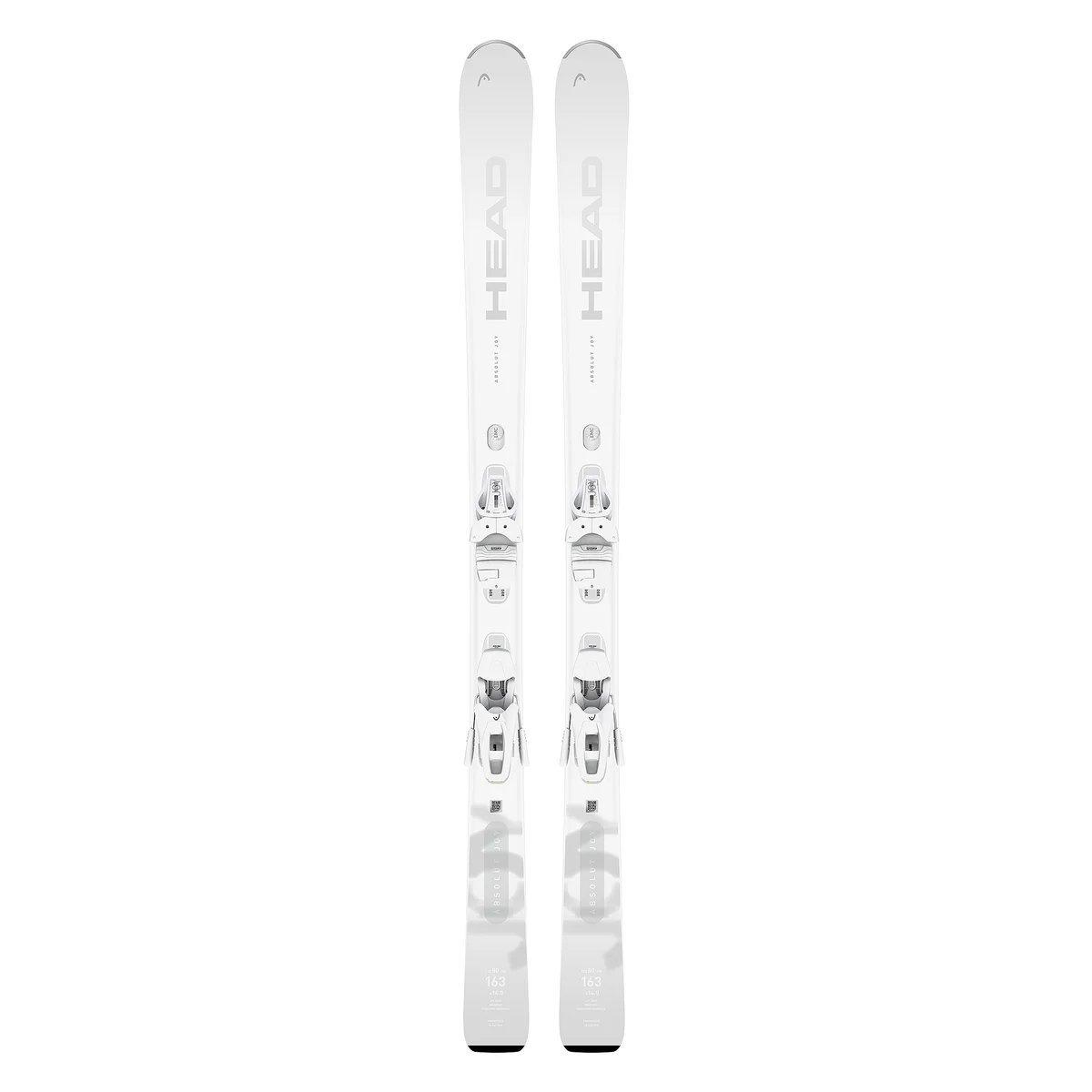 Women's e.Absolut Joy Skis + Joy 9 Binding - White