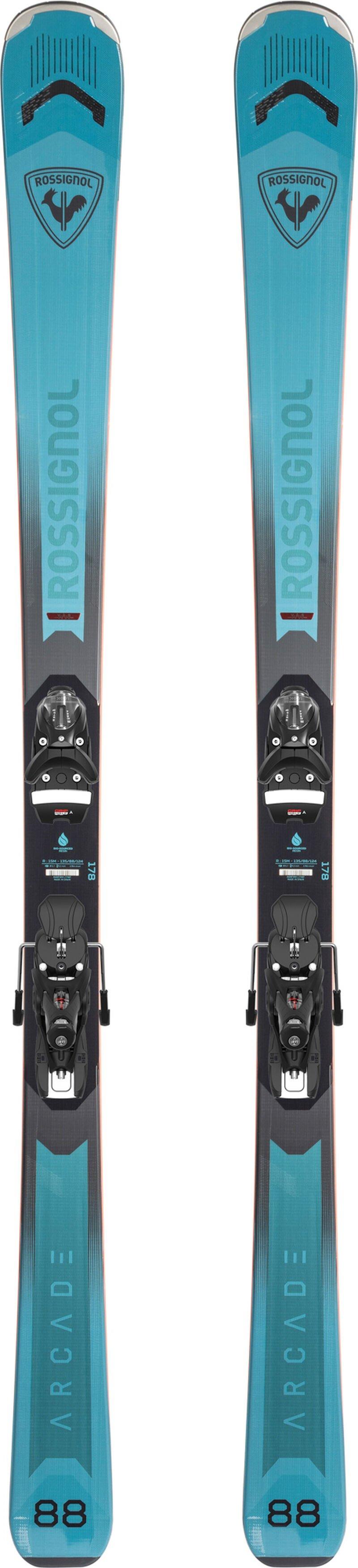 Men's Arcade 88 Skis + SPX 13 Binding - Blue / Red