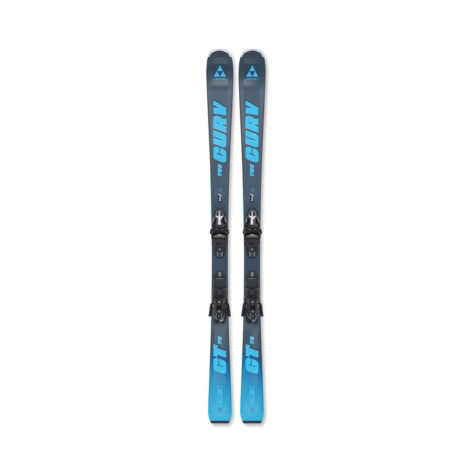 Fischer The Curv GT 76 Skis + RSW 10 GW Bindings - Blue | Tiso