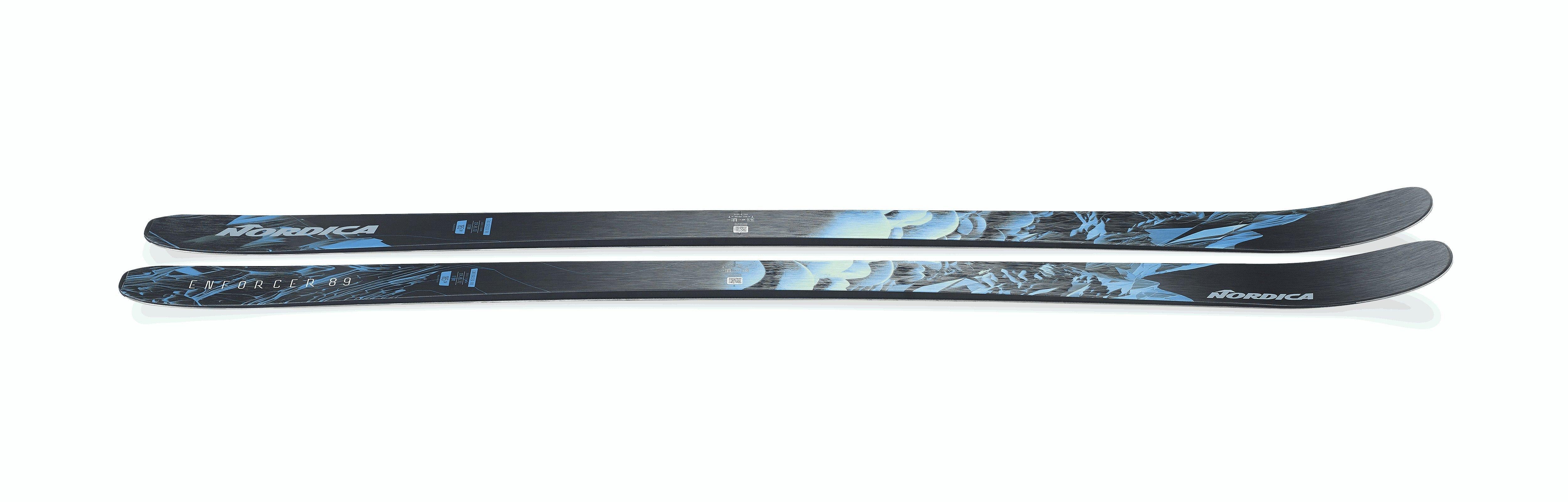 Men's Enforcer 89 Skis (Skis Only) - Black / Blue