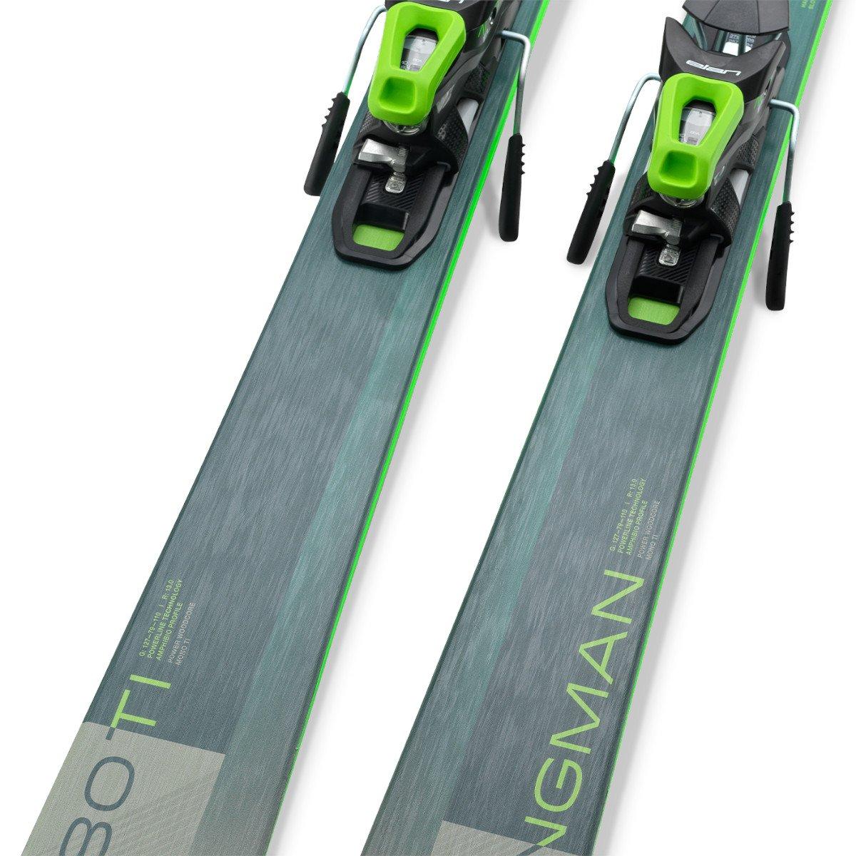 Men's Wingman 80Ti with EL10 Binding - Green
