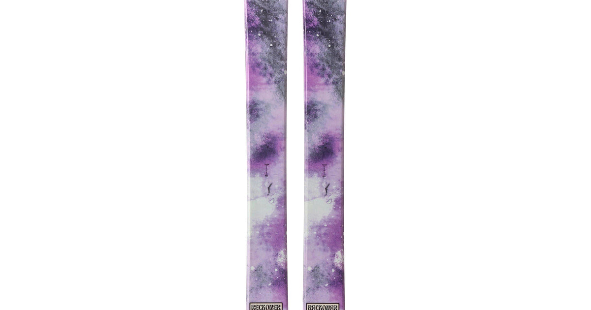 k2 aspen wood core ski white and purple graphic K2 - Women's Reckoner 92 - Purple - Ski Only