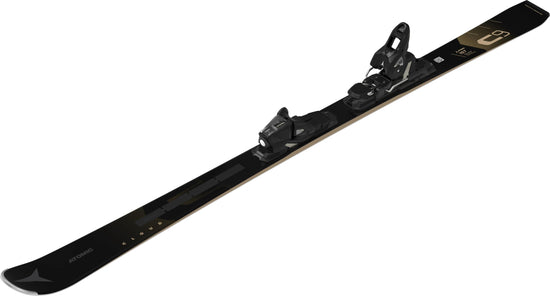 Women's Cloud C9 Revoshock LT Alpine Skis +M10 GW Bindings - Black