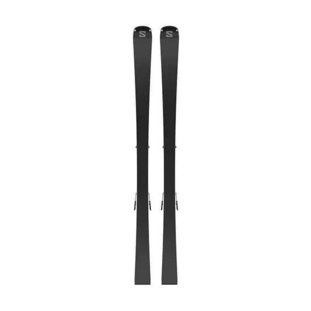 Women's S/Max N°10 XT Piste Skis + M10 GW L80 Bindings - Black/Orange/Pink