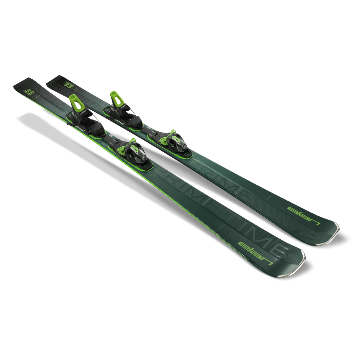 Men's Primetime 33 Skis + EM11 Binding - Green