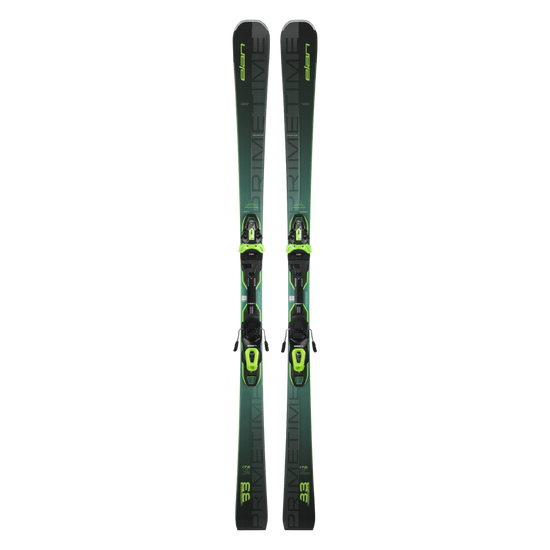 Men's Primetime 33 Skis + EM11 Binding - Green