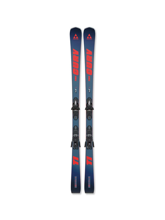 The Curv TI Skis + RS10 GW Bindings - Blue / Red