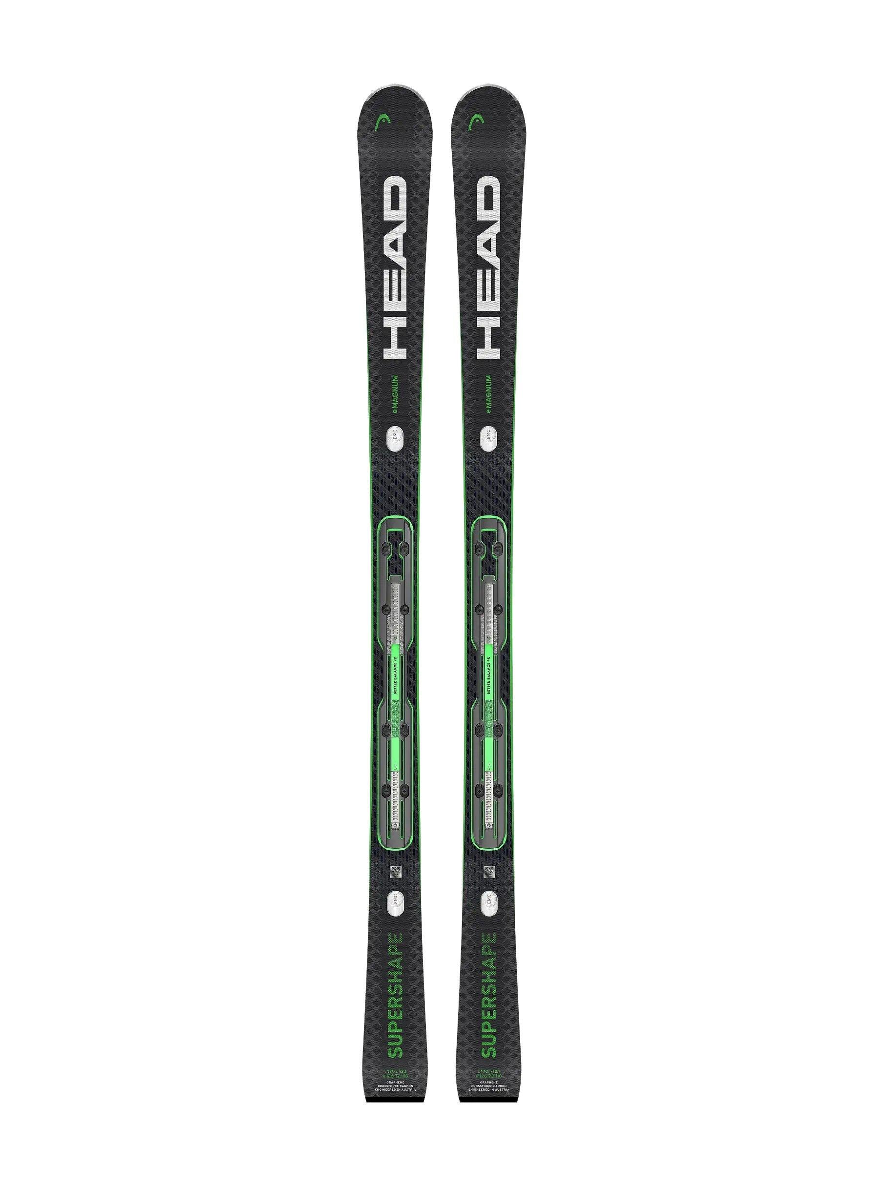 Supershape e-Magnum with PRD12 Binding - Black / Green