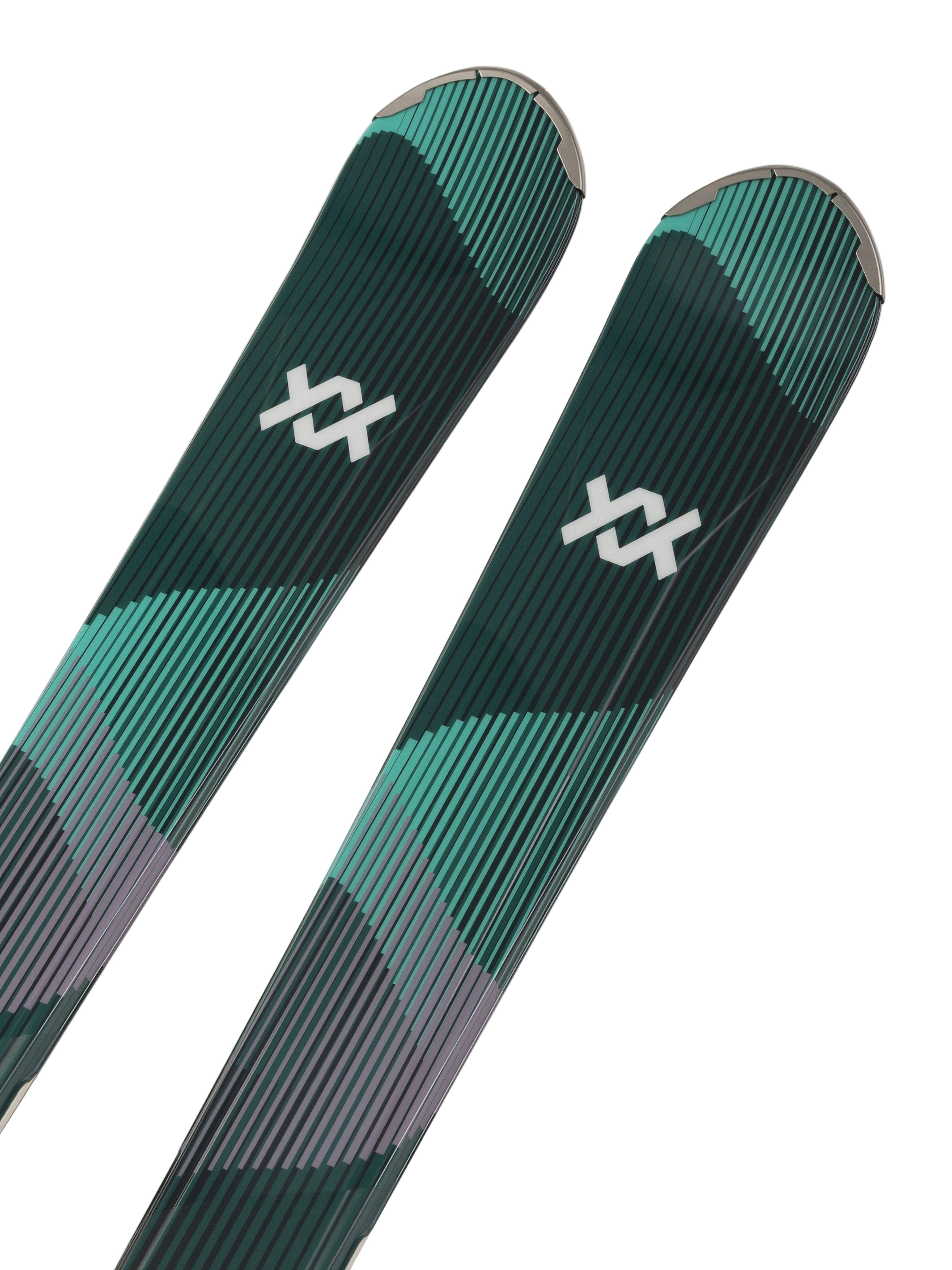 Women's Shine 76 with VMotion 10 Binding - Green / Black