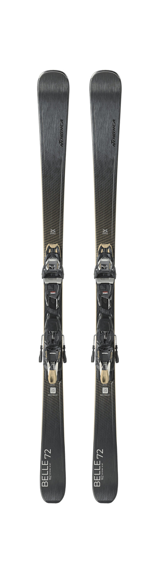 Women's Belle DC 72 with TP2 LT 11 Binding