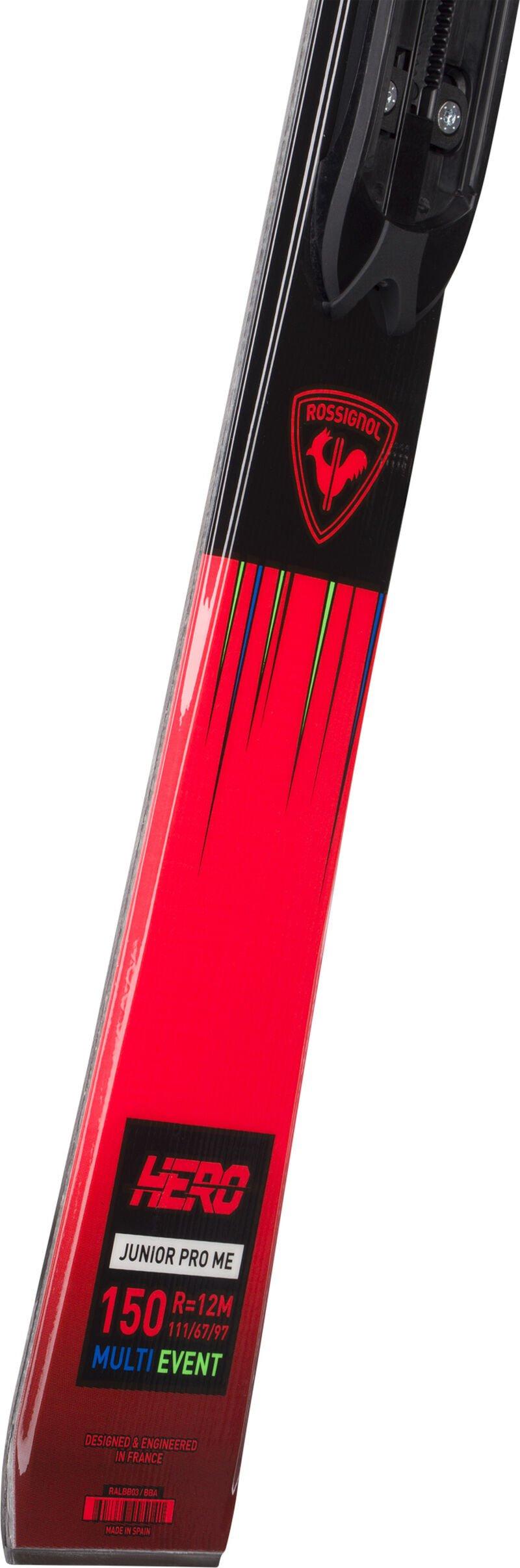 Kids' Hero Multi-Event Skis + Xpress 7 Binding - Red