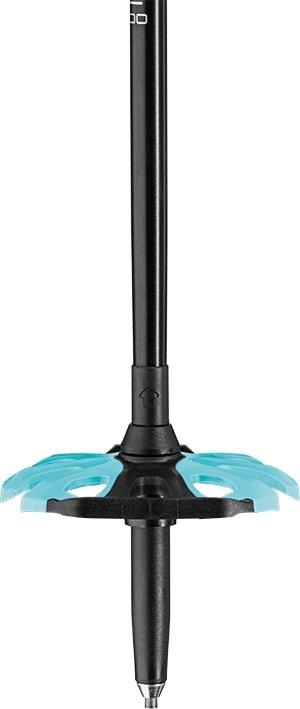 Bernina Lite 3 Adjustable Ski Touring Poles - Denim Blue