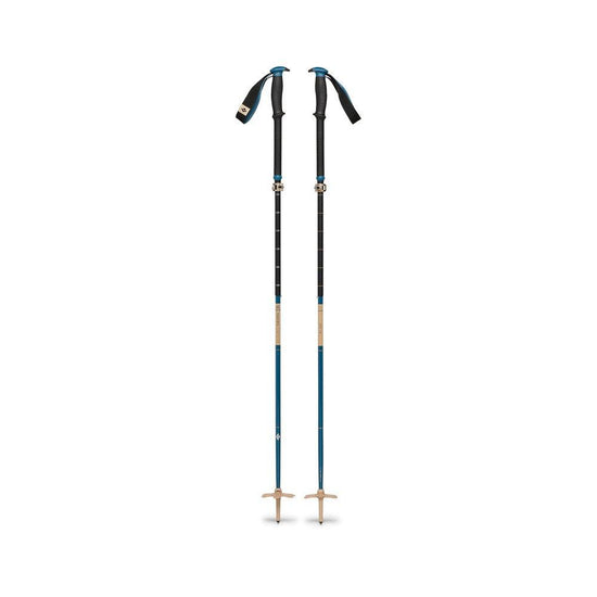 Traverse Compactor Ski Poles - Blue