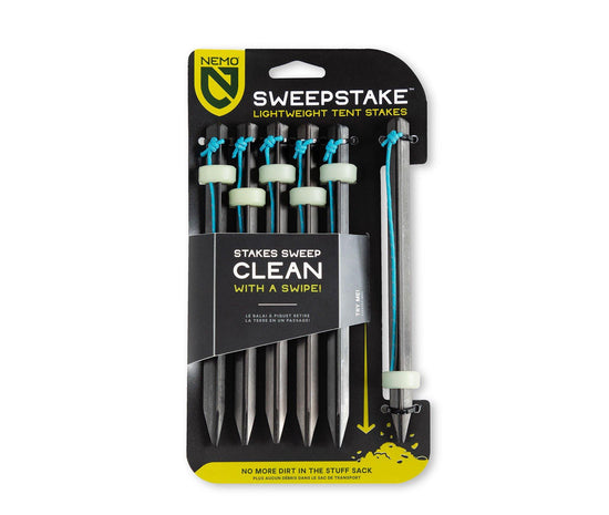 Sweepstake Lightweight Tent Pegs - 6 Pack