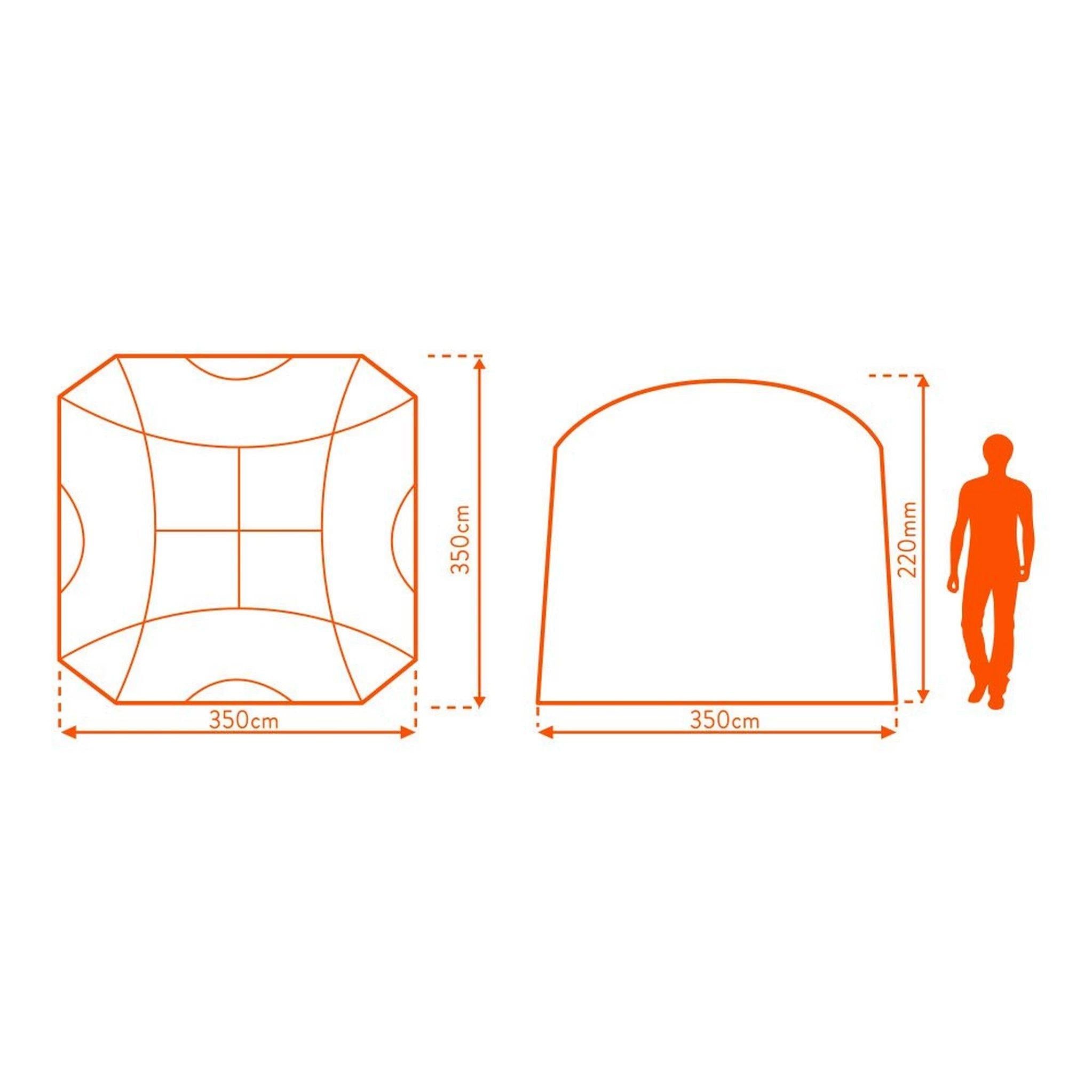 Camping Shelter - Grey
