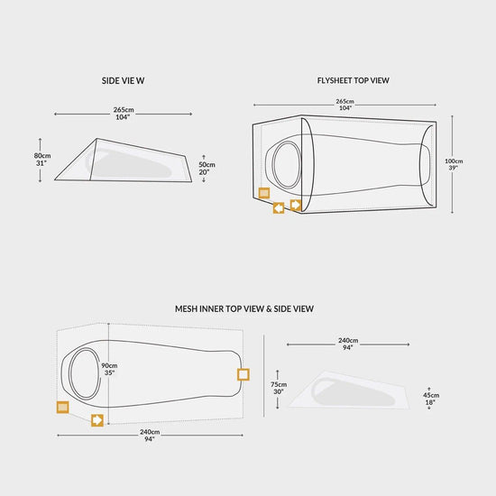 Ionosphere 1-Person Tent - Green