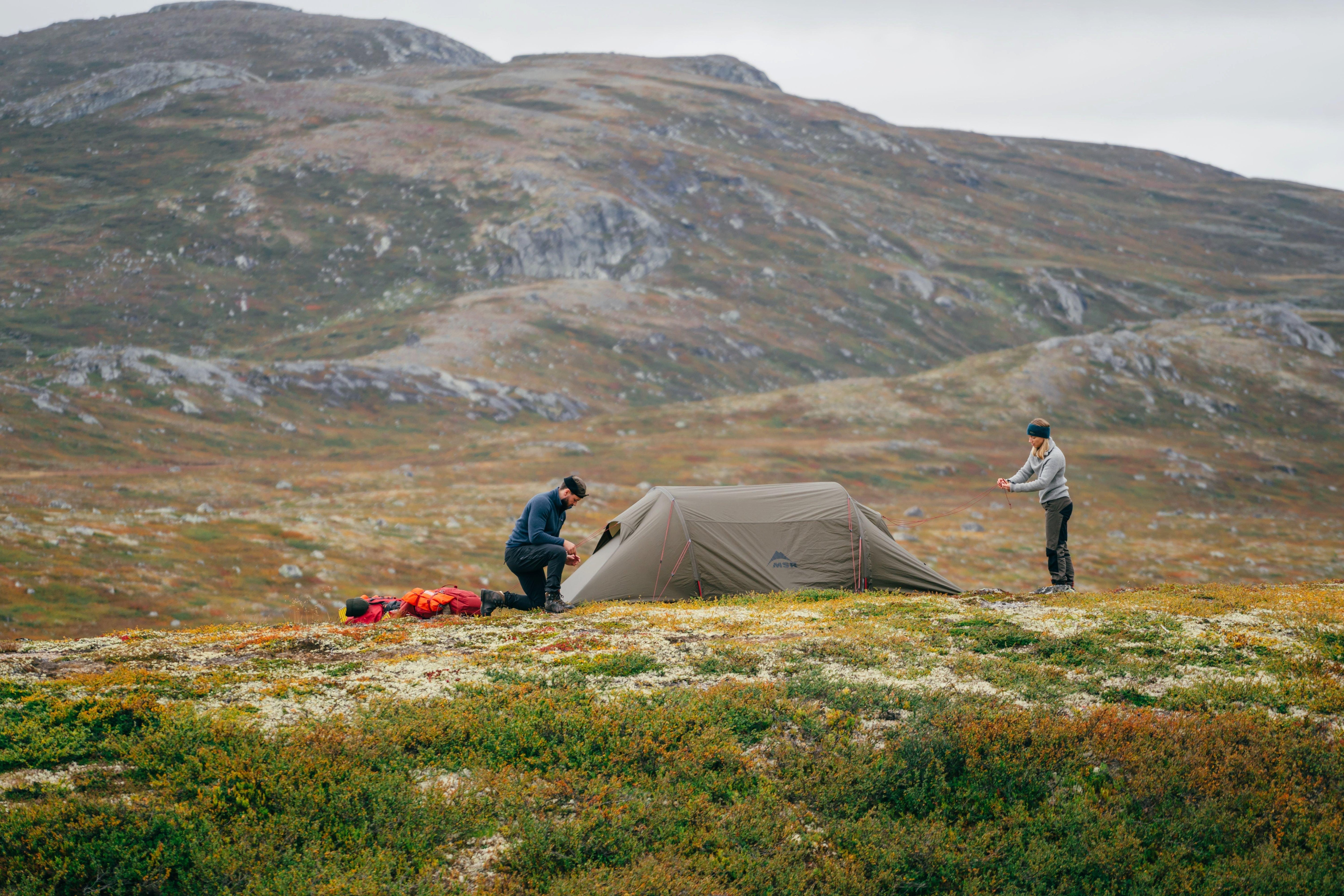 Tindheim 2-Person Tunnel Tent - Green