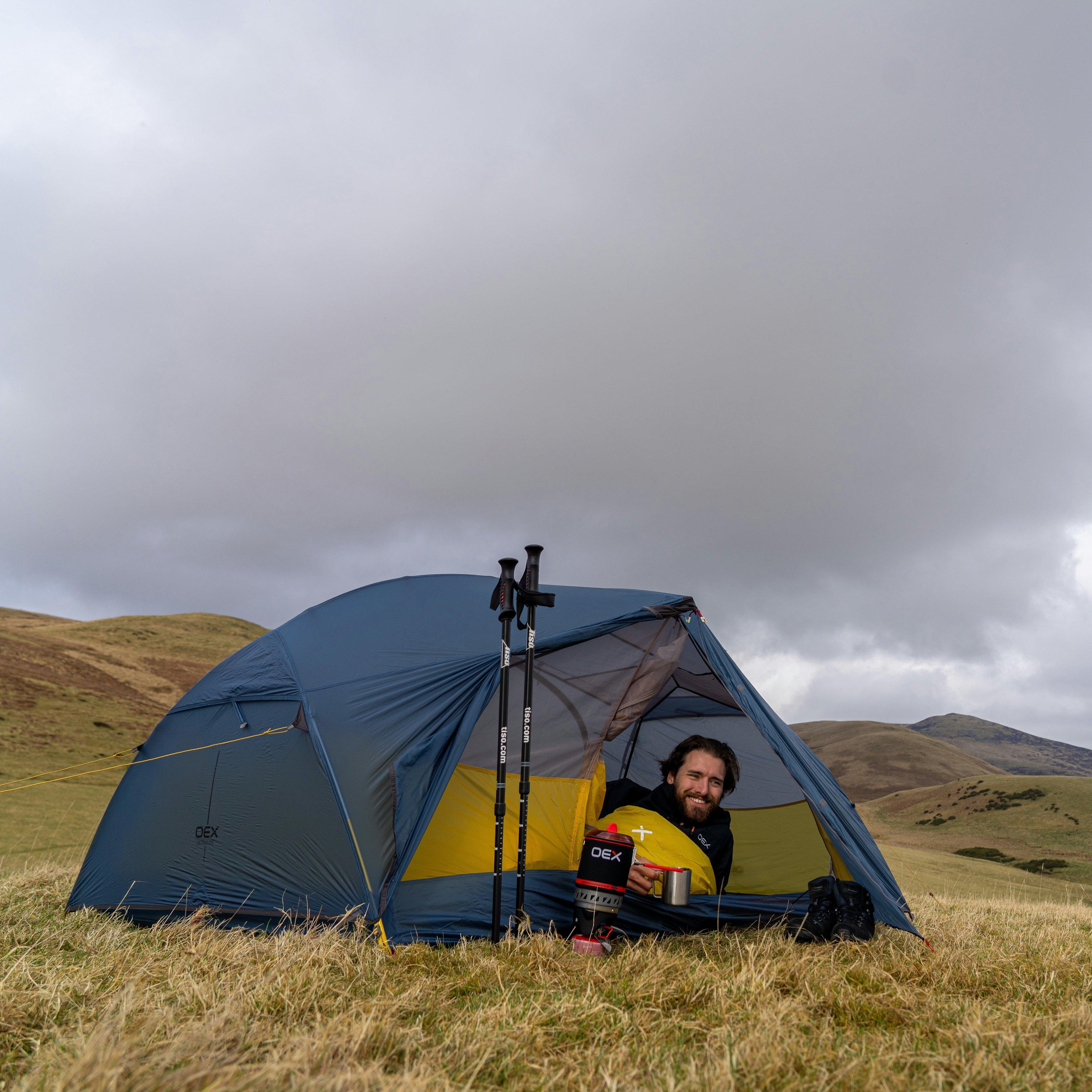 Pantha II Ultralite 2-Person Tent - Grey