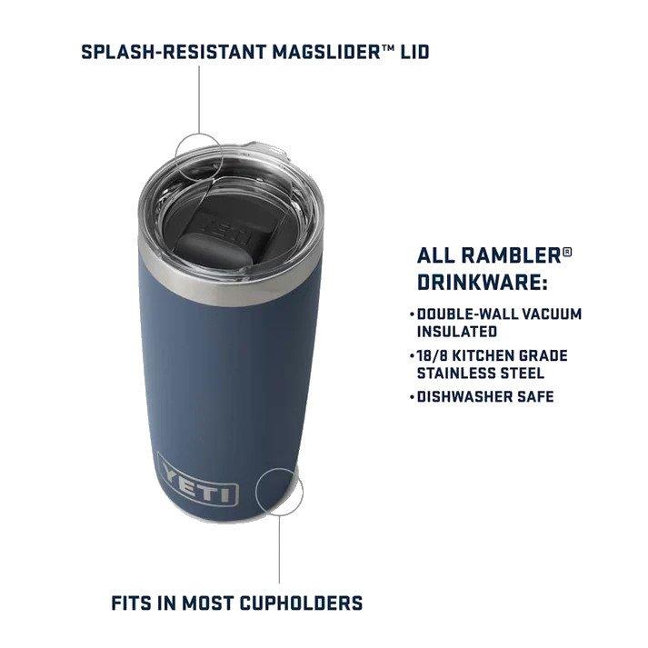 Rambler 10oz Tumbler - Orange