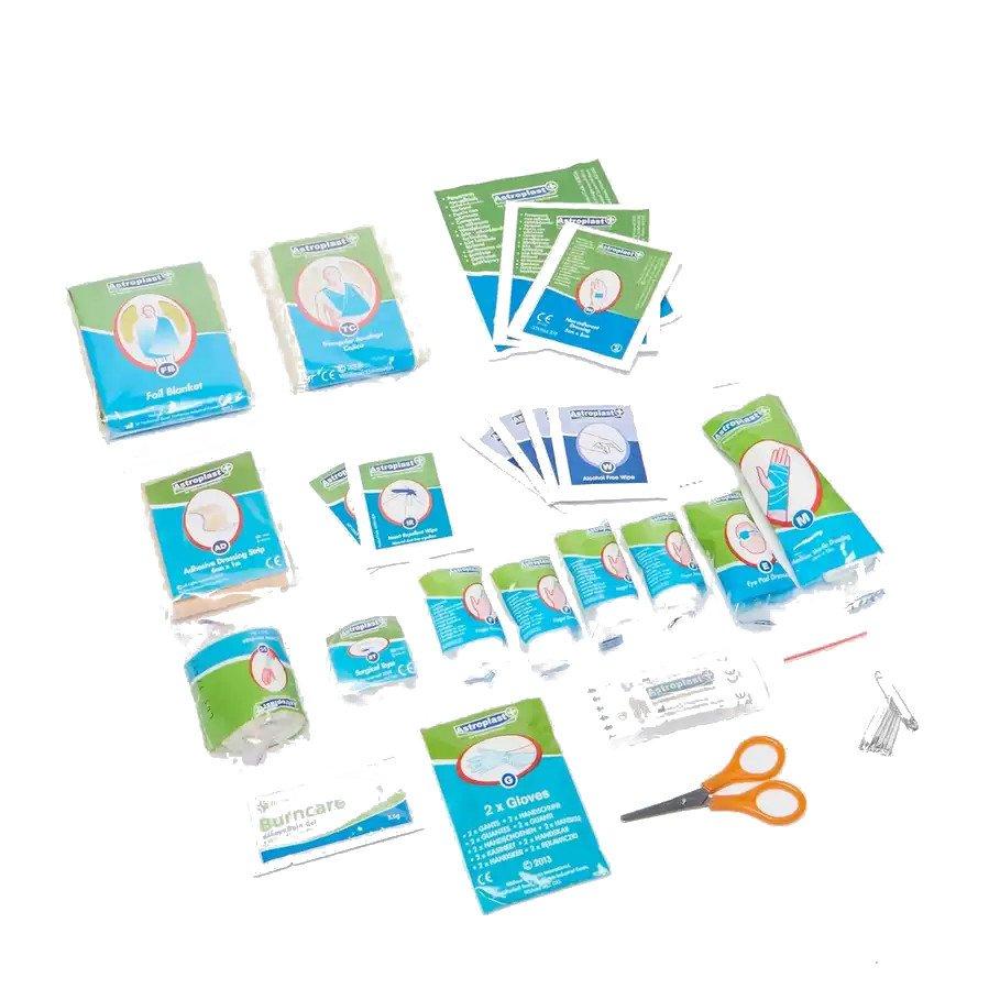 Deluxe First Aid Kit - Red