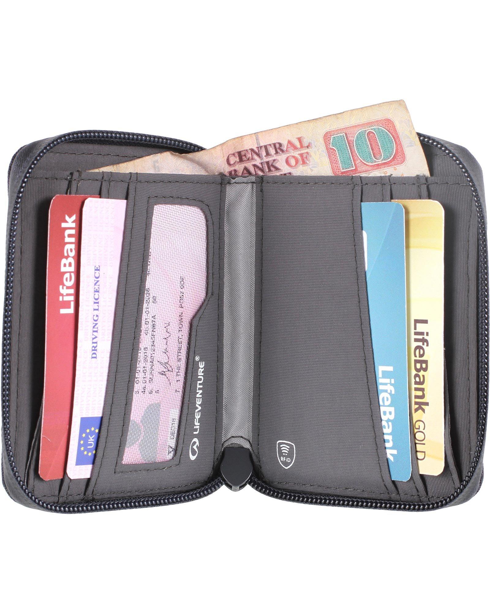 RFiD Bi-Fold Wallet - Grey