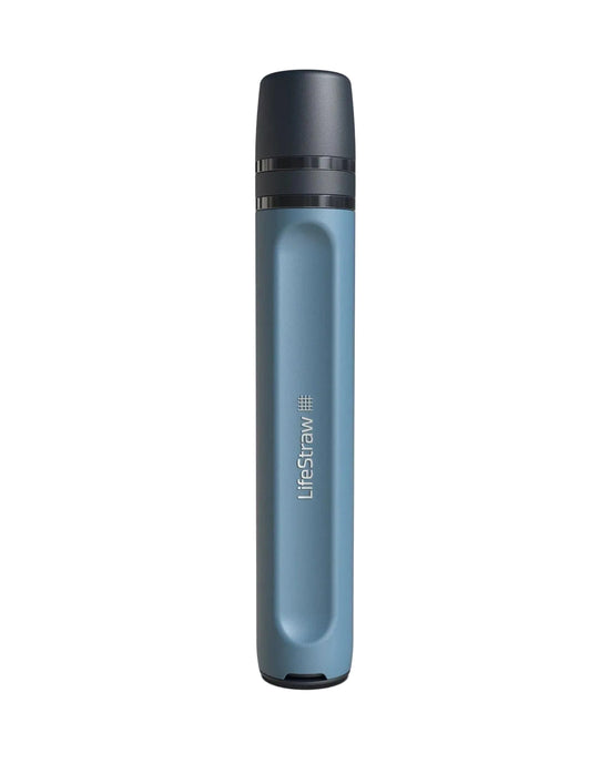 LifeStraw Peak Personal Water Filtration Straw - Blue