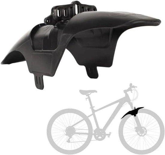 Shorty Evo Bolt-On Mudguard - Black