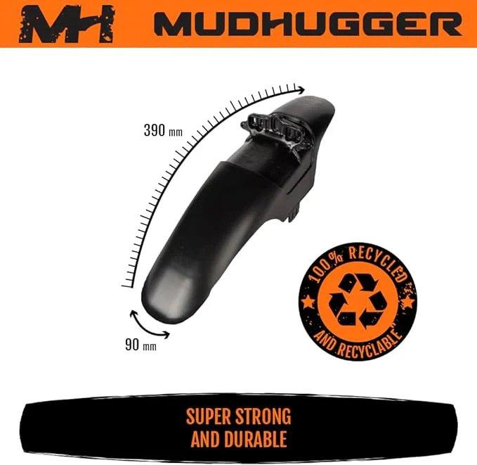 Shorty Evo Bolt-On Mudguard - Black