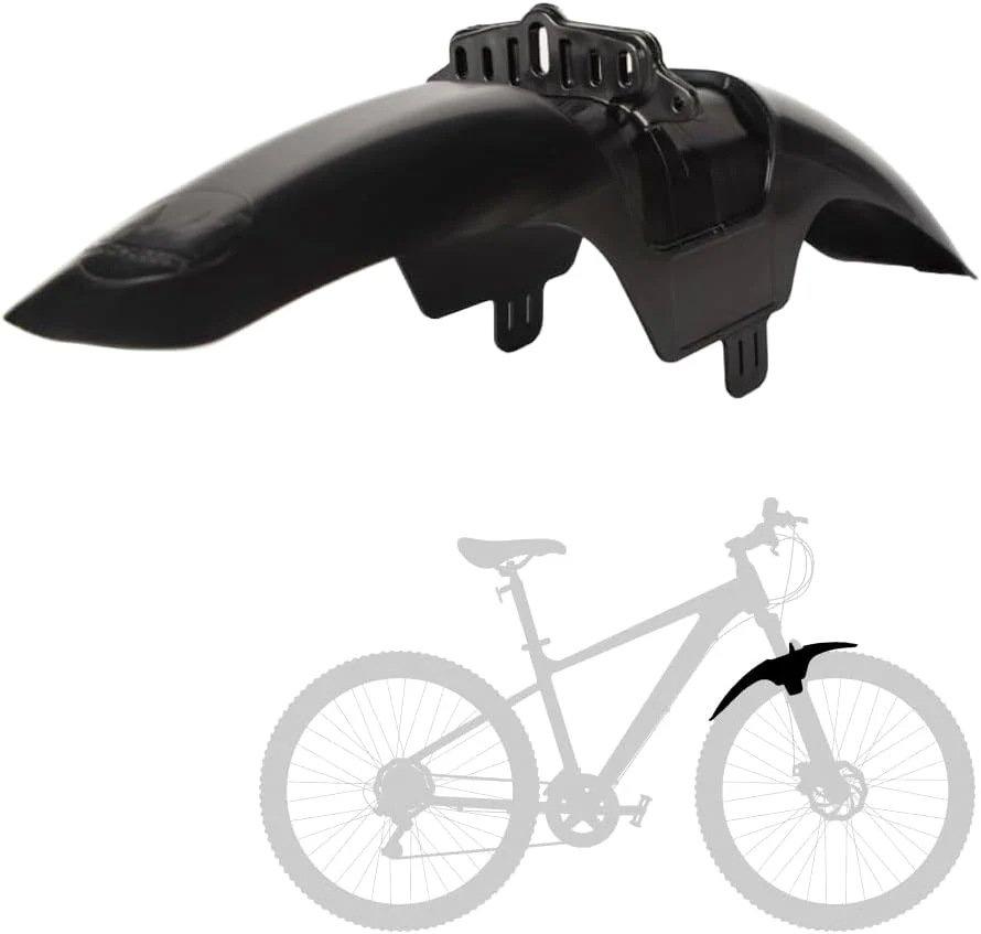 Evo Bolt-On Mudguard (Long) - Black