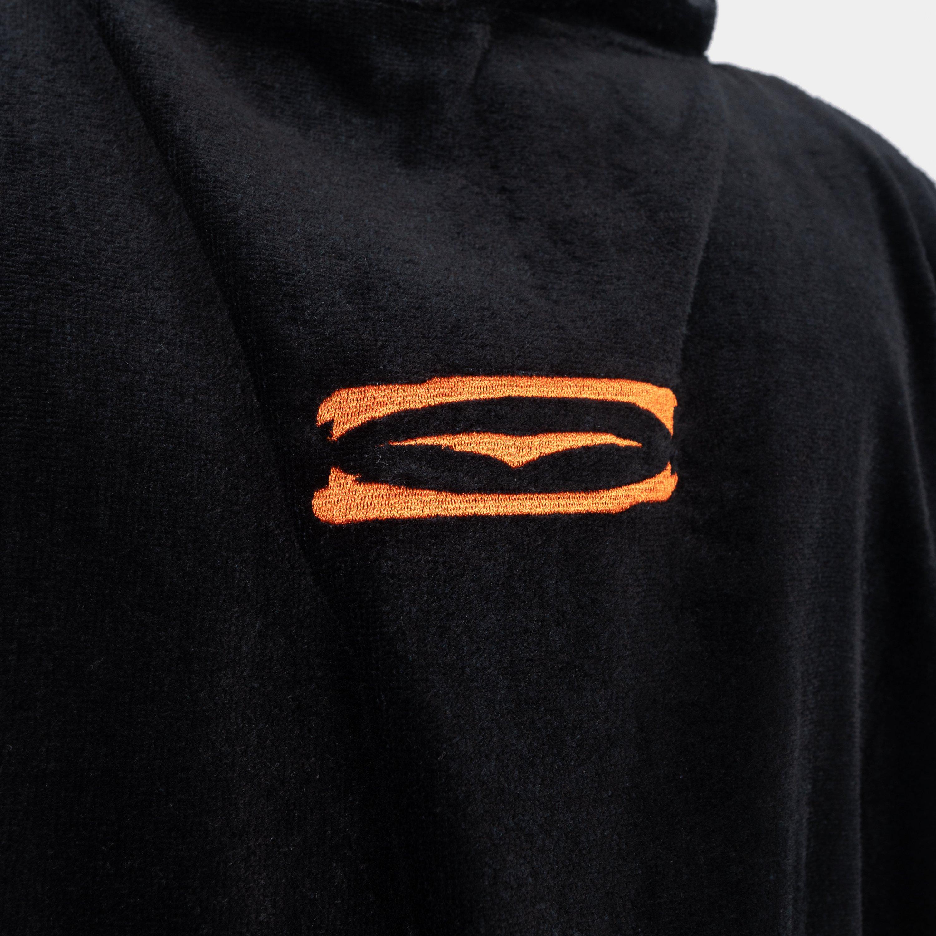 Changing Poncho Towel - Black