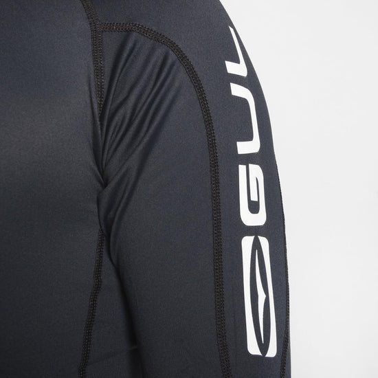 Men's UV Protection Long Sleeve Rashvest - Black