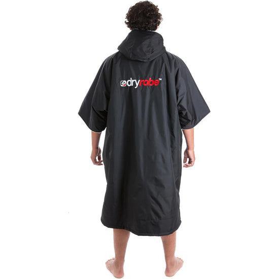 Advance Short Sleeve Dry Robe - Black/Grey