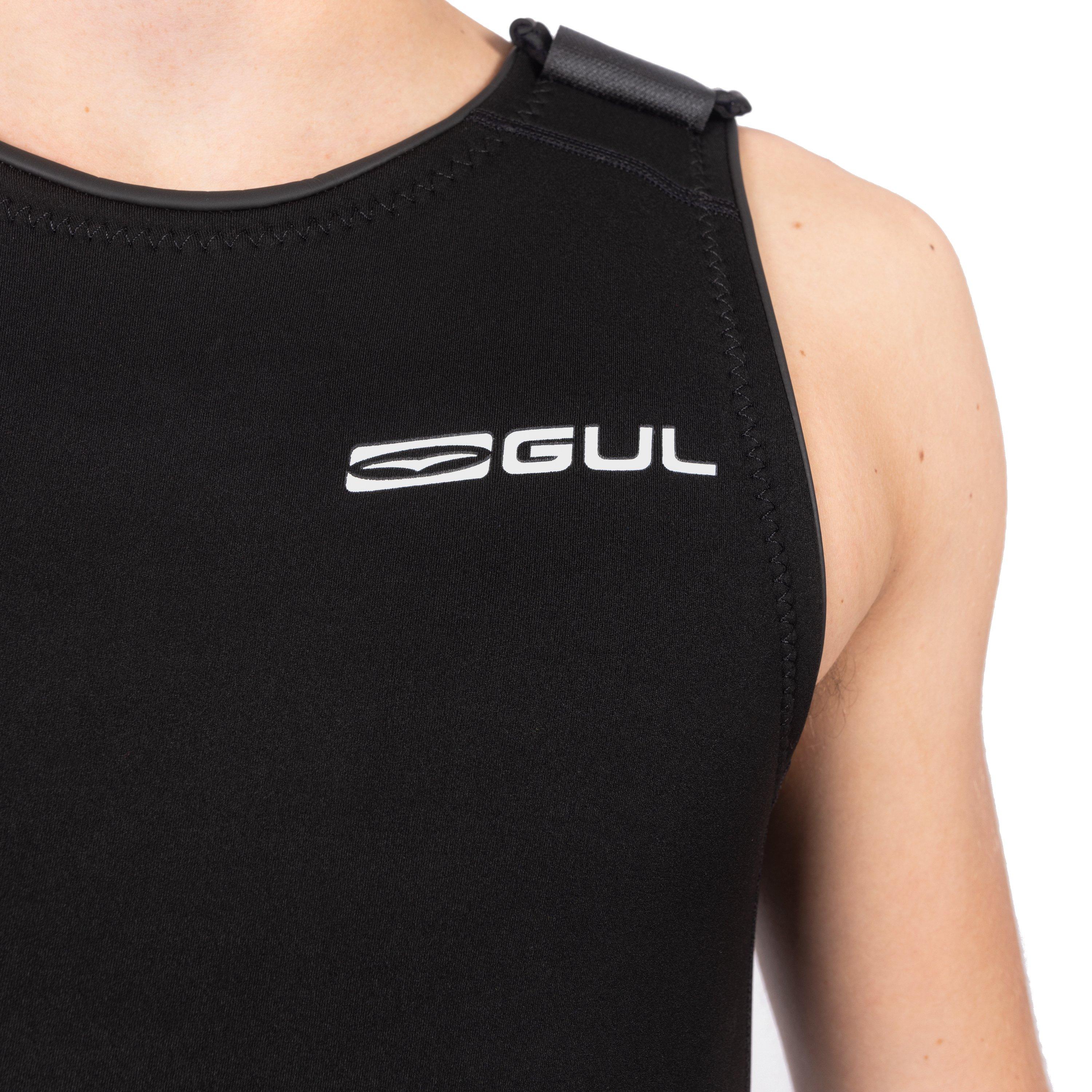 Men's Response 3/2mm Flatlock ShortJohn Wetsuit - Black