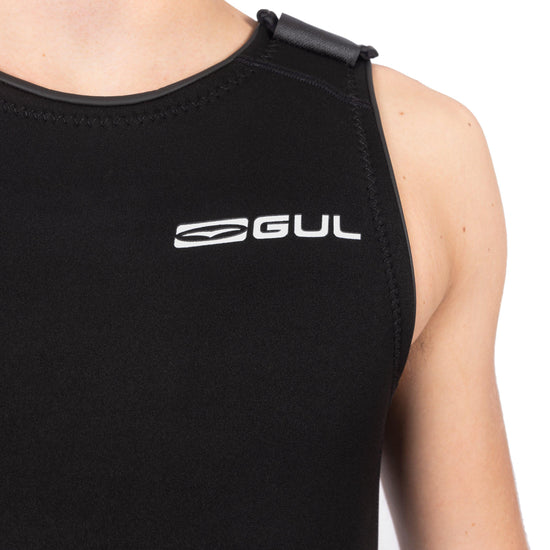 Men's Response 3/2mm Flatlock ShortJohn Wetsuit - Black