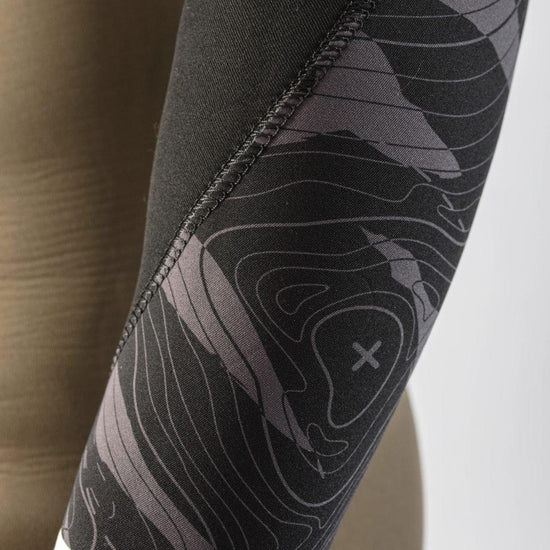 Men's Response 5/3mm Blind Stitched Steamer - Green/Black