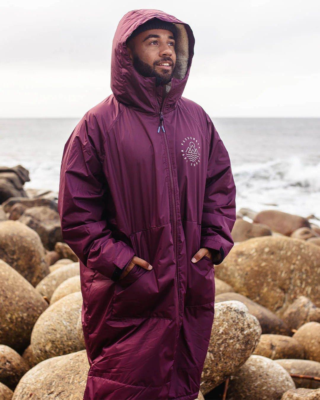 Unisex Escapism Changing Robe - Red
