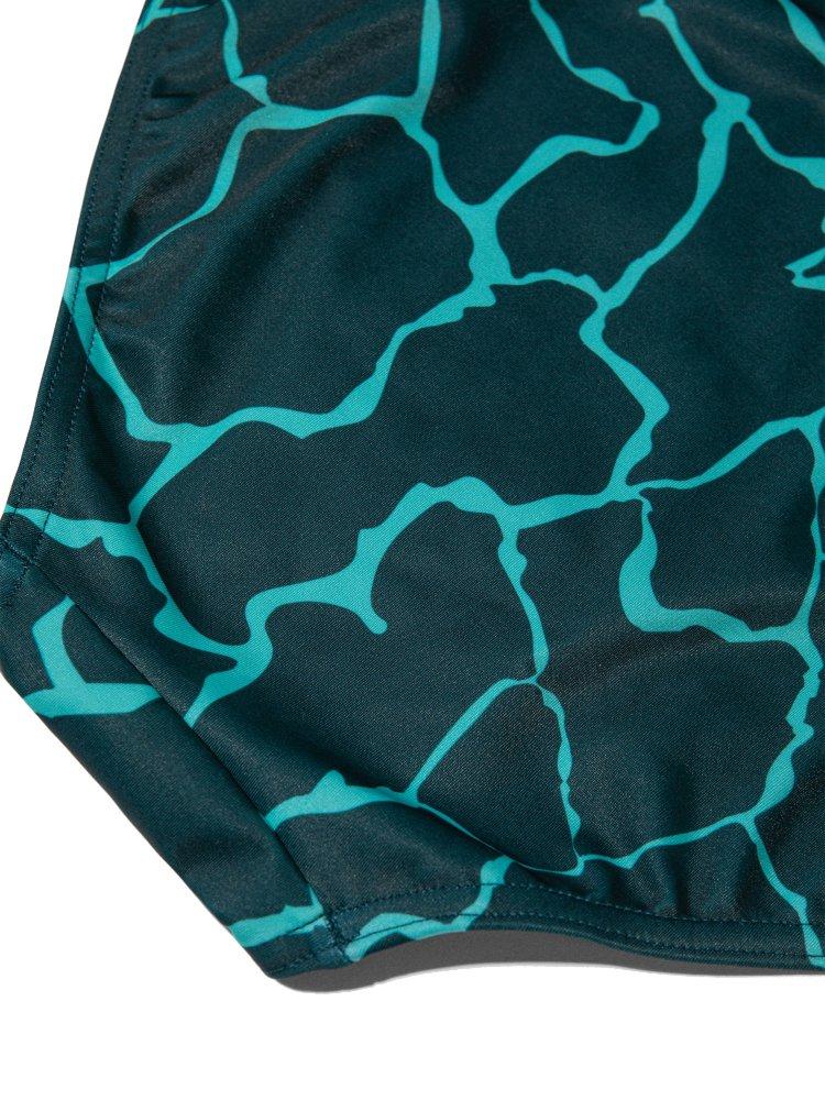 Women's One Piece Swimsuit - Green