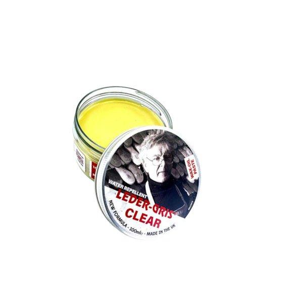 Leder Gris Wax 100ml - Clear