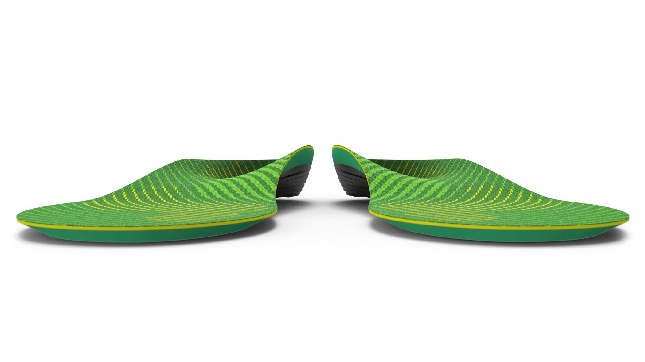 Active Support High Arch Insoles - Green