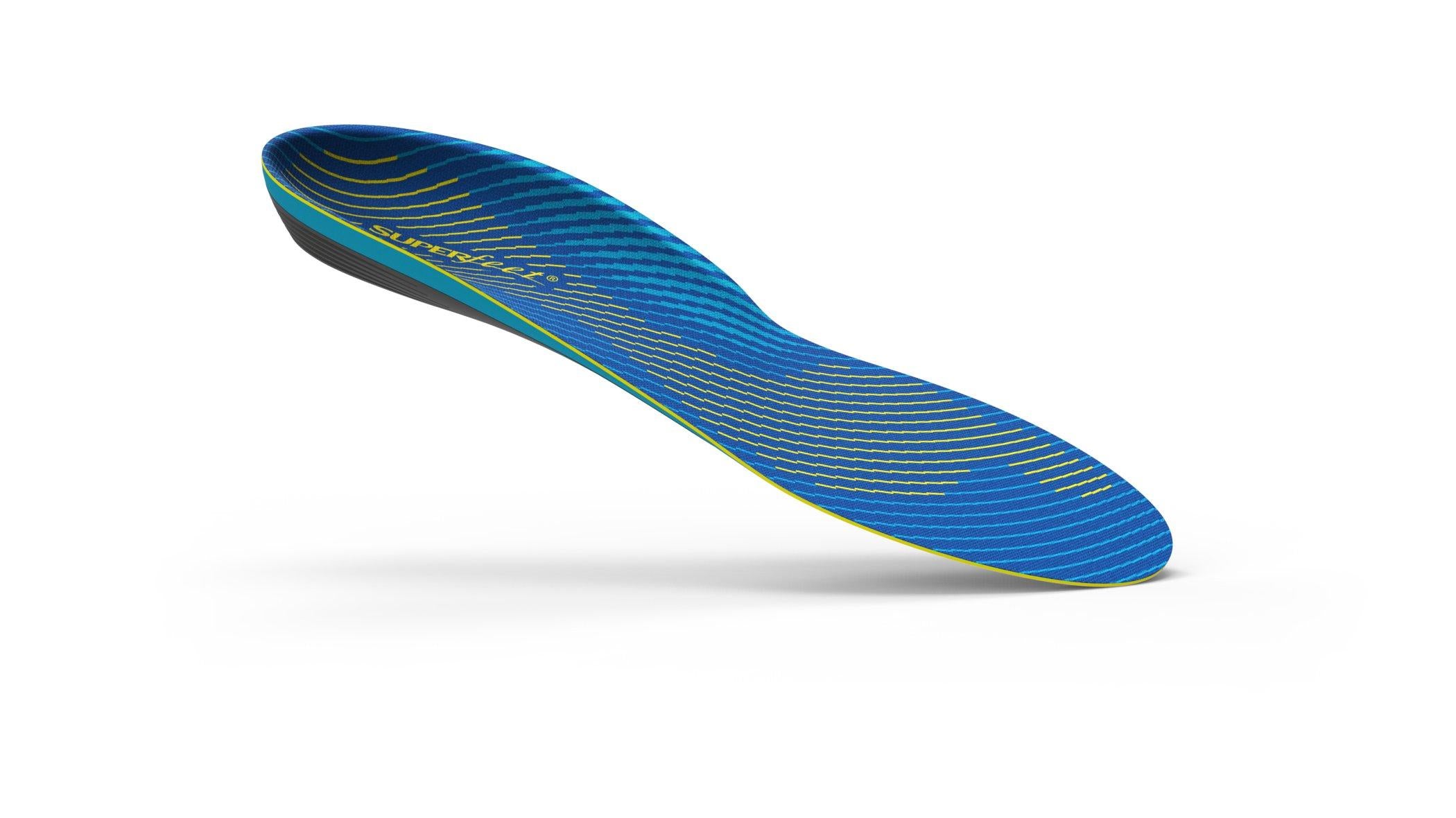 Active Support Medium Arch Insoles - Blue