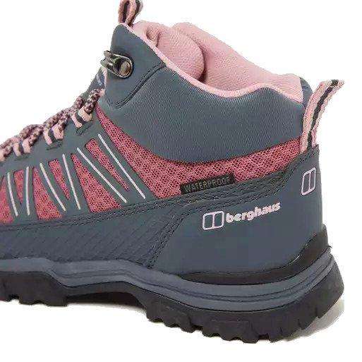 Kids' Explorer Mid Waterproof Hiking Boots - Pink