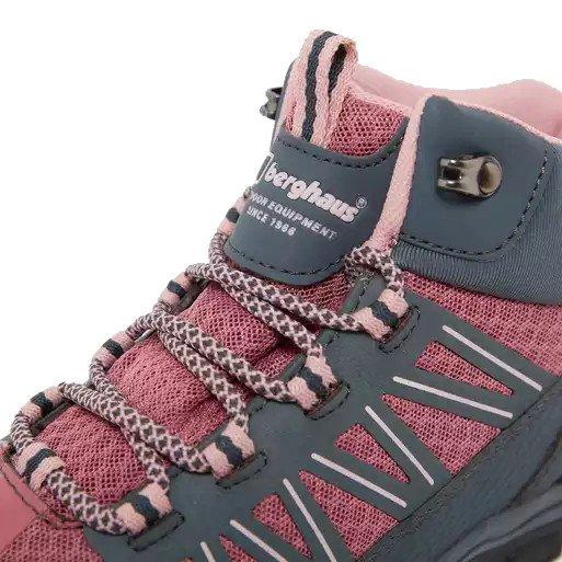 Kids' Explorer Mid Waterproof Hiking Boots - Pink