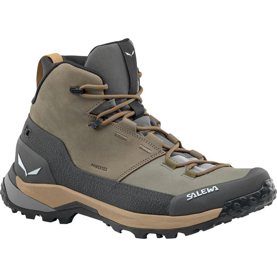 Men's Puez Leather Mid PTX Hiking Boots - Brown